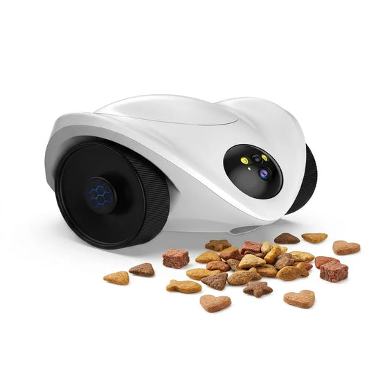 PawCam Feeder, Roboter-Haustierkamera ohne Abo mit Leckerlis