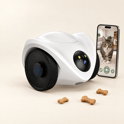 PawCam Feeder, caméra mobile chat et chien, et son application sur smartphone